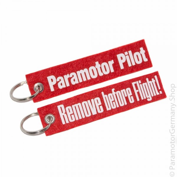 Remove before Flight / Paramotor Pilot - Schlüsselanhänger